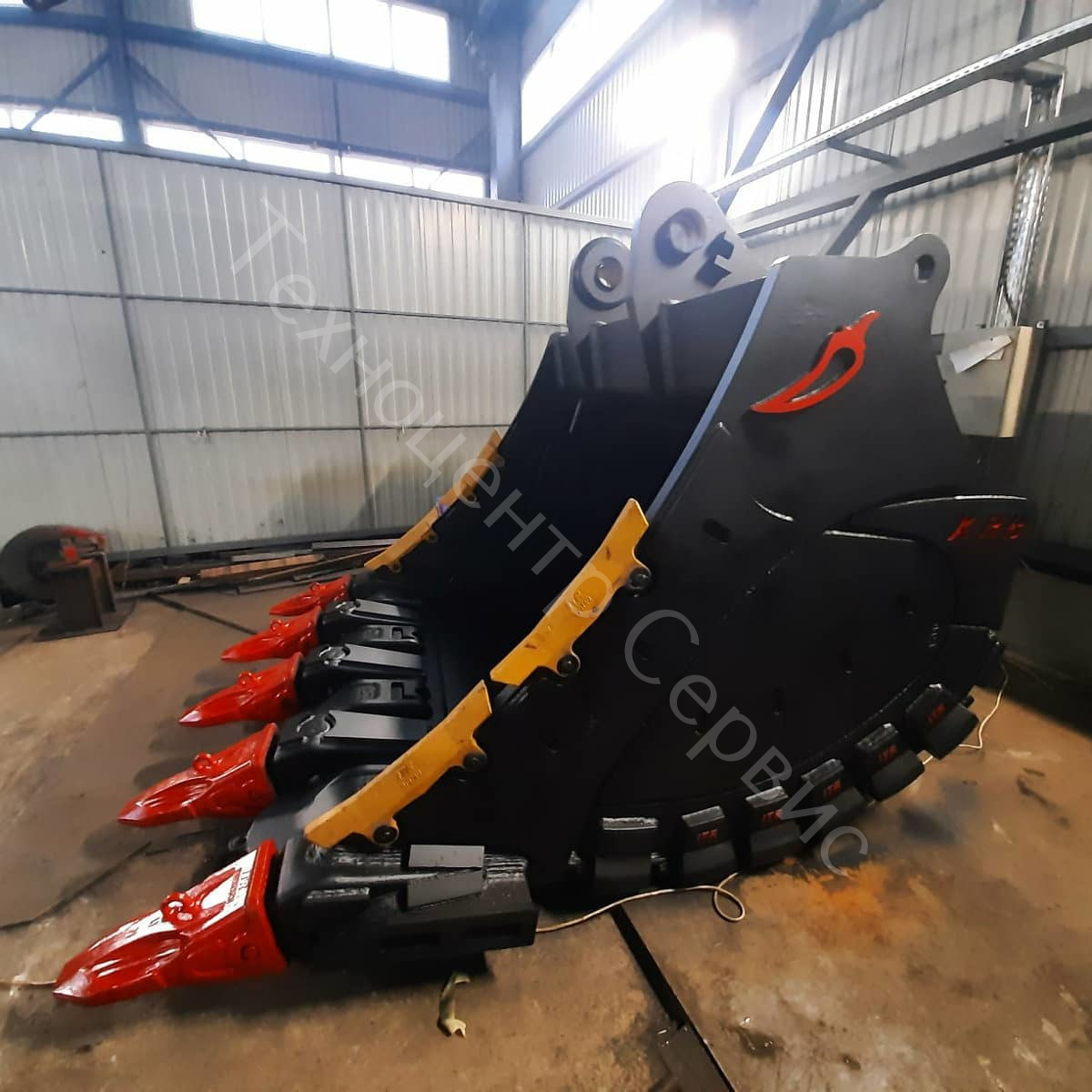 Изготовили новый ковш скальный экстра - XRB, для CAT 390FL, объем - 6м³ 1