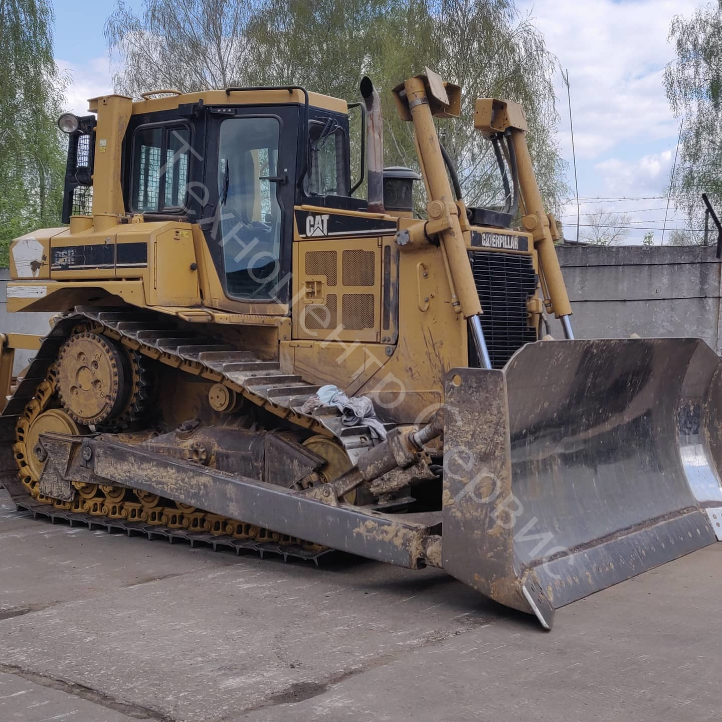 Ремонт ходовой бульдозера CAT D6R
