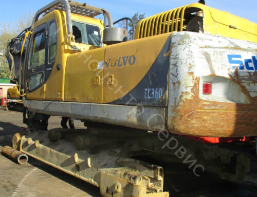 Выполнили ремонт экскаватора VOLVO EC360